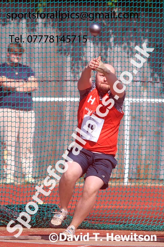 Senior Mens hammer, 2024 Northern Senior and Under-20s Track and Field Champs, Middlesbrough.  Photo: David T. Hewitson/Sports for All Pics